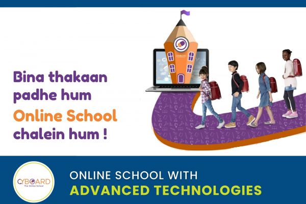India's first 100% Online School Powered by AI : CYBOARD