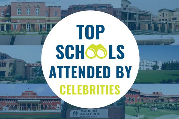 Top 10 Schools Attended by Celebrities in India