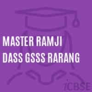 Master Ramji Dass G Senior Secondary School
